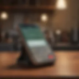 Chime App Interface for Check Deposit