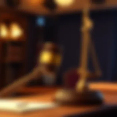 A gavel symbolizing auction finale