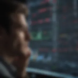 A trader analyzing stock charts during premarket hours