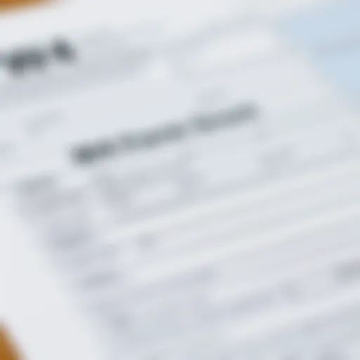 Detailed view of a completed W4 form illustrating key sections