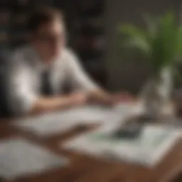 Conceptual representation of personal loans and financial planning