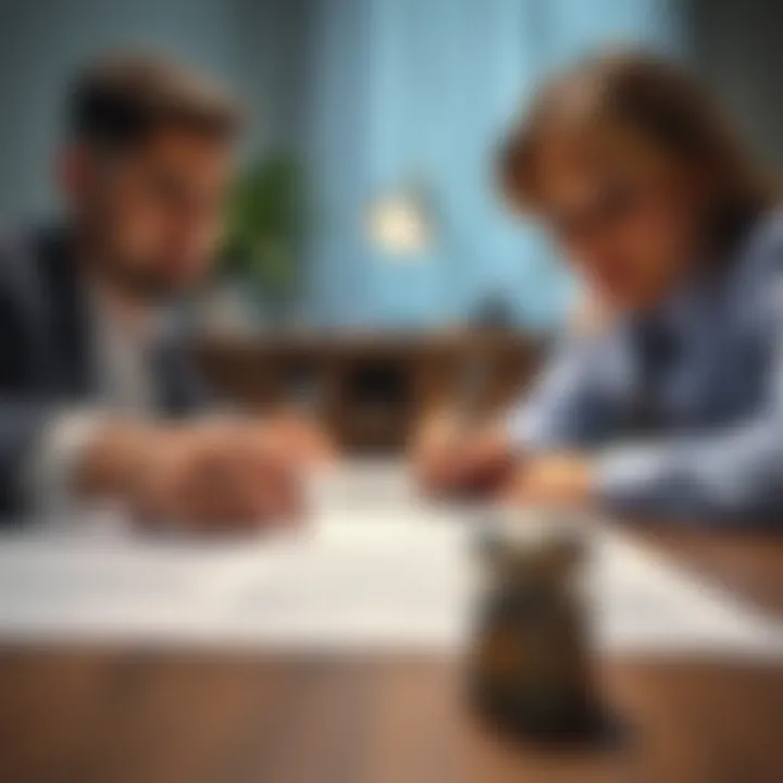 Negotiation Strategies for Tax-Encumbered Real Estate A concept image of negotiation between two parties over a contract