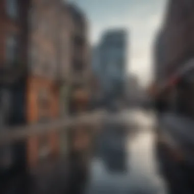 Dynamic Urban Living in Ireland Modern Irish cityscape