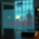 Graph illustrating the trend of private student loan rates over the years