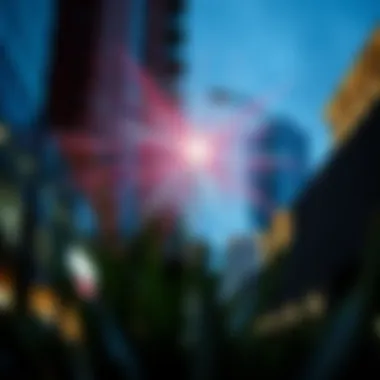 Art Installation in Downtown Austin Dynamic art installation in downtown Austin