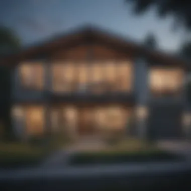 Exploring Real Estate Investment A modern home representing real estate investment