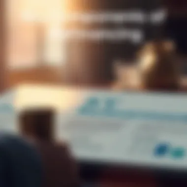 Infographic detailing key components of refinancing options.