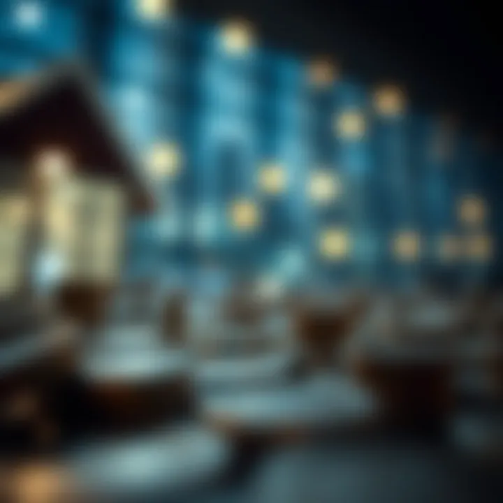 Abstract depiction of secure financial futures