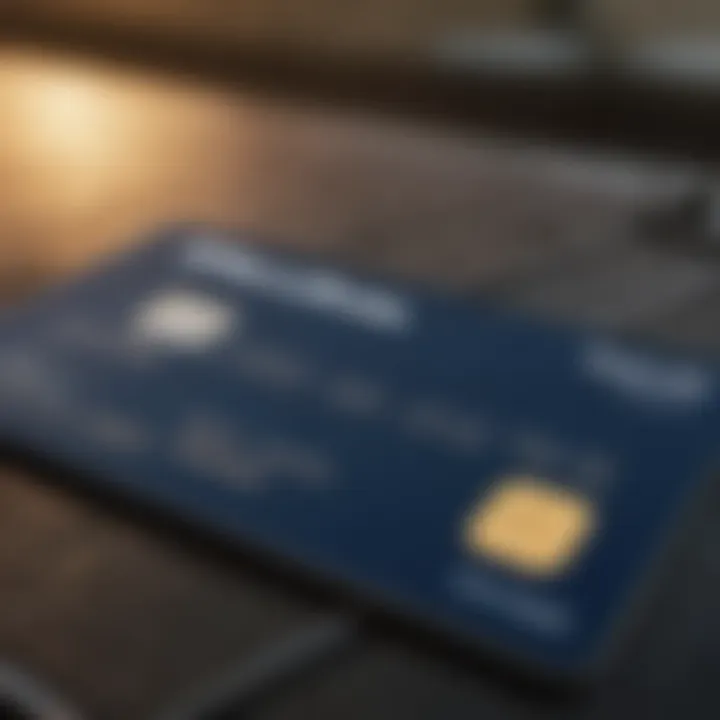 Secure transaction symbol with Navy Federal debit card