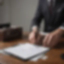 Sophisticated Professional with Briefcase and Calendar