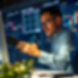 Strategic adviser analyzing market trends