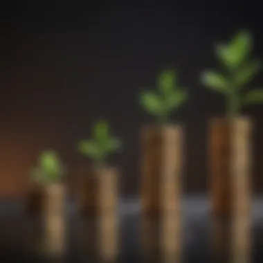 Investment Growth Explained Visual representation of investment growth over time
