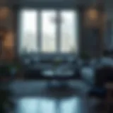 A beautifully staged living room showcasing potential of a home.