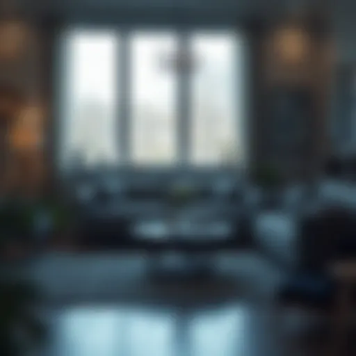 A beautifully staged living room showcasing potential of a home.