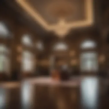 Opulent Interior of a Texas Bank Branch Luxurious interior of a Texas bank branch