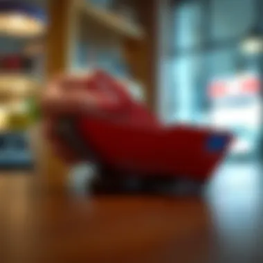 Illustration showcasing credit score fluctuations