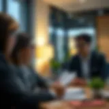 A professional tax advocate discussing strategies with a client