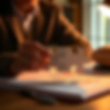 Fitting the Financial Plan A puzzle piece fitting into a financial plan