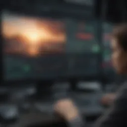 A visual representation of the Thinkorswim platform interface showcasing key features.