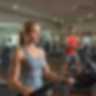 Wellness center in a Florida retirement community offering fitness programs