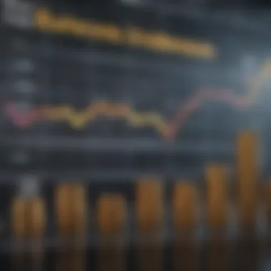 Growing Financial Chart of Benefits Growing financial chart representing benefits of Traditional IRA