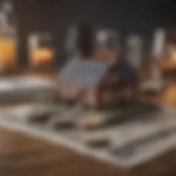 Diagram illustrating factors influencing mortgage payments