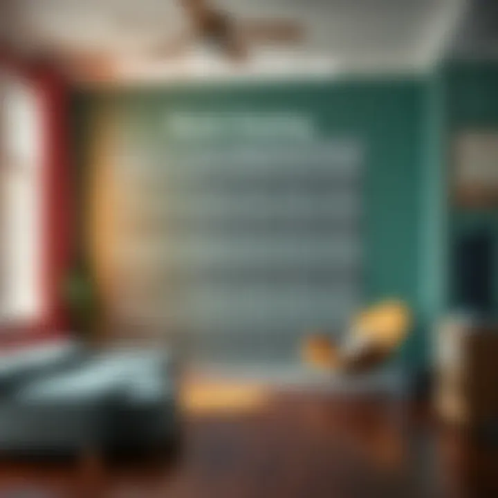 Cost Breakdown of Room Painting Cost breakdown chart for painting a room