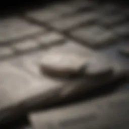 Visual representation of federal income tax brackets