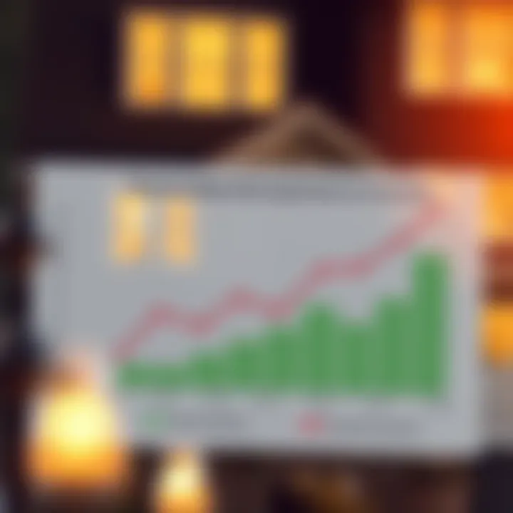 Impact of Down Payments on Mortgage Payments Graph illustrating the impact of down payments on mortgage payments