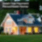 Down Payment Percentages Explained Visual representation of down payment percentages for a home purchase