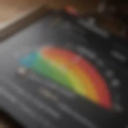Illustration of credit score components