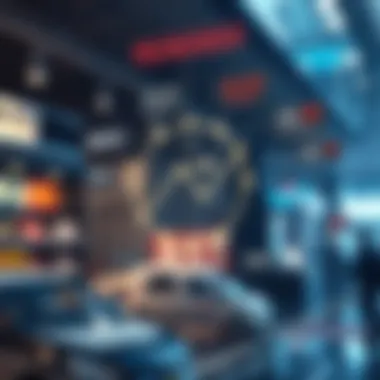 Graphical depiction of price mechanisms influencing supply and demand