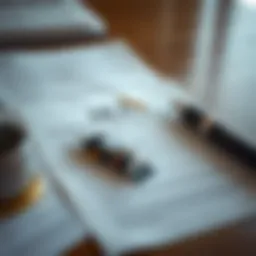 Illustration of IRA documentation and legal papers