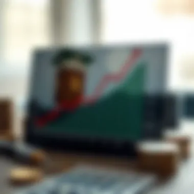 Graph showing factors influencing loan interest rates