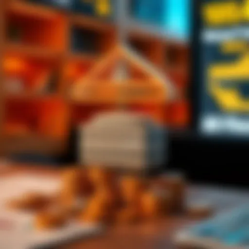 Illustration depicting the structure of mutual funds.