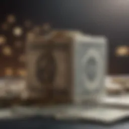 Visual representation of a money market mutual fund structure.