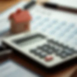 A detailed calculator illustrating rental property loss calculations