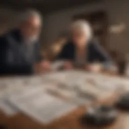 Illustration depicting various retirement accounts and their interactions with tax laws.