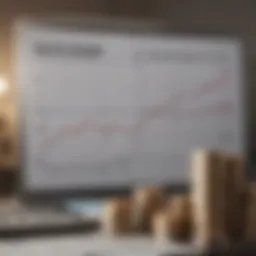 Graph illustrating income variation and its effect on tax returns