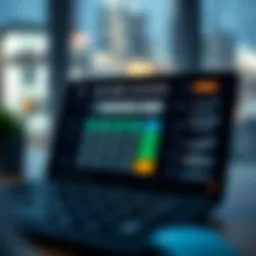 Illustration of a net worth calculator interface