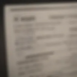 A close-up of a check with various security features highlighted.