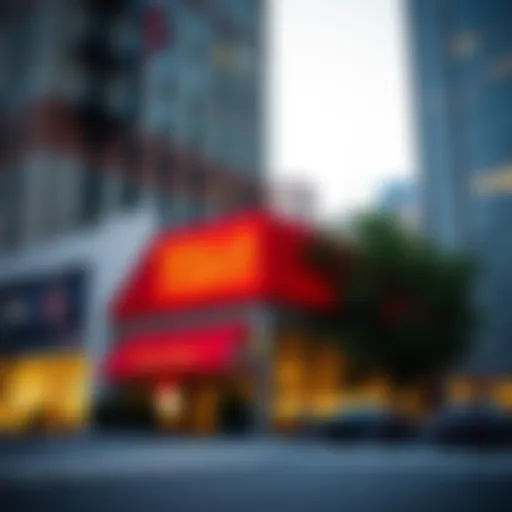 Wells Fargo office building in New York City